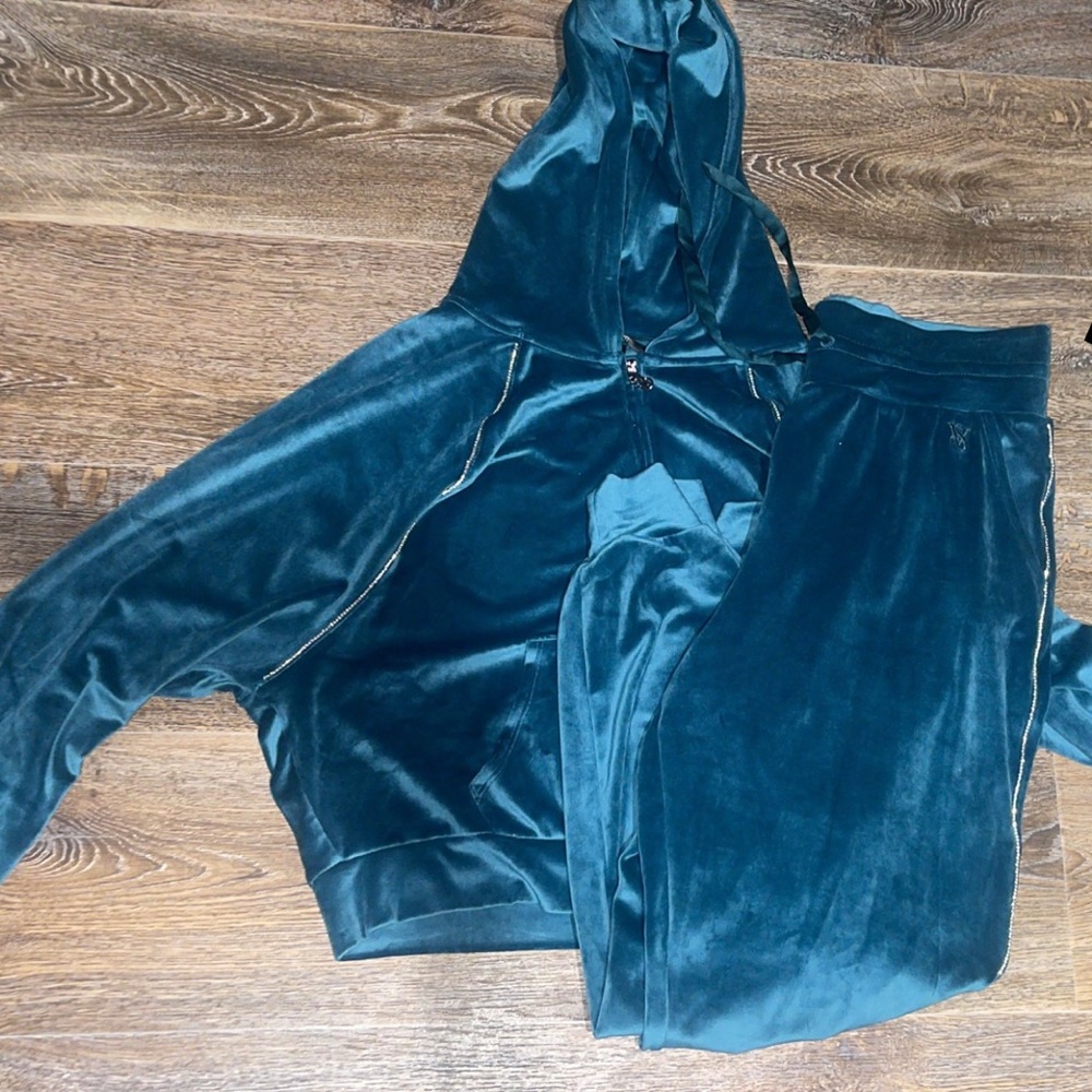 Victoria Secret Rhinestone Velour set